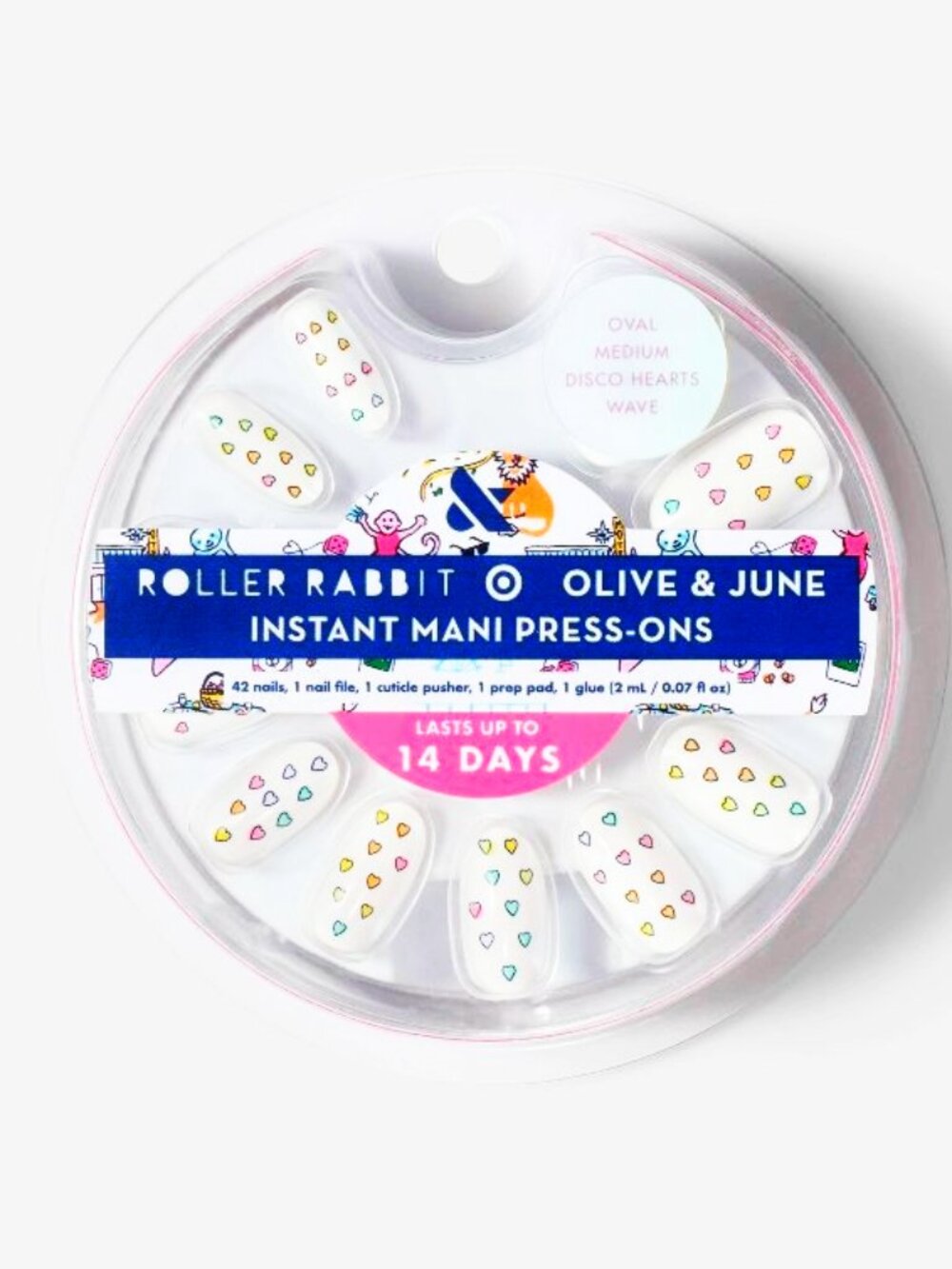 Six sets of press-on nails--Roller Rabbit x Target--NWT